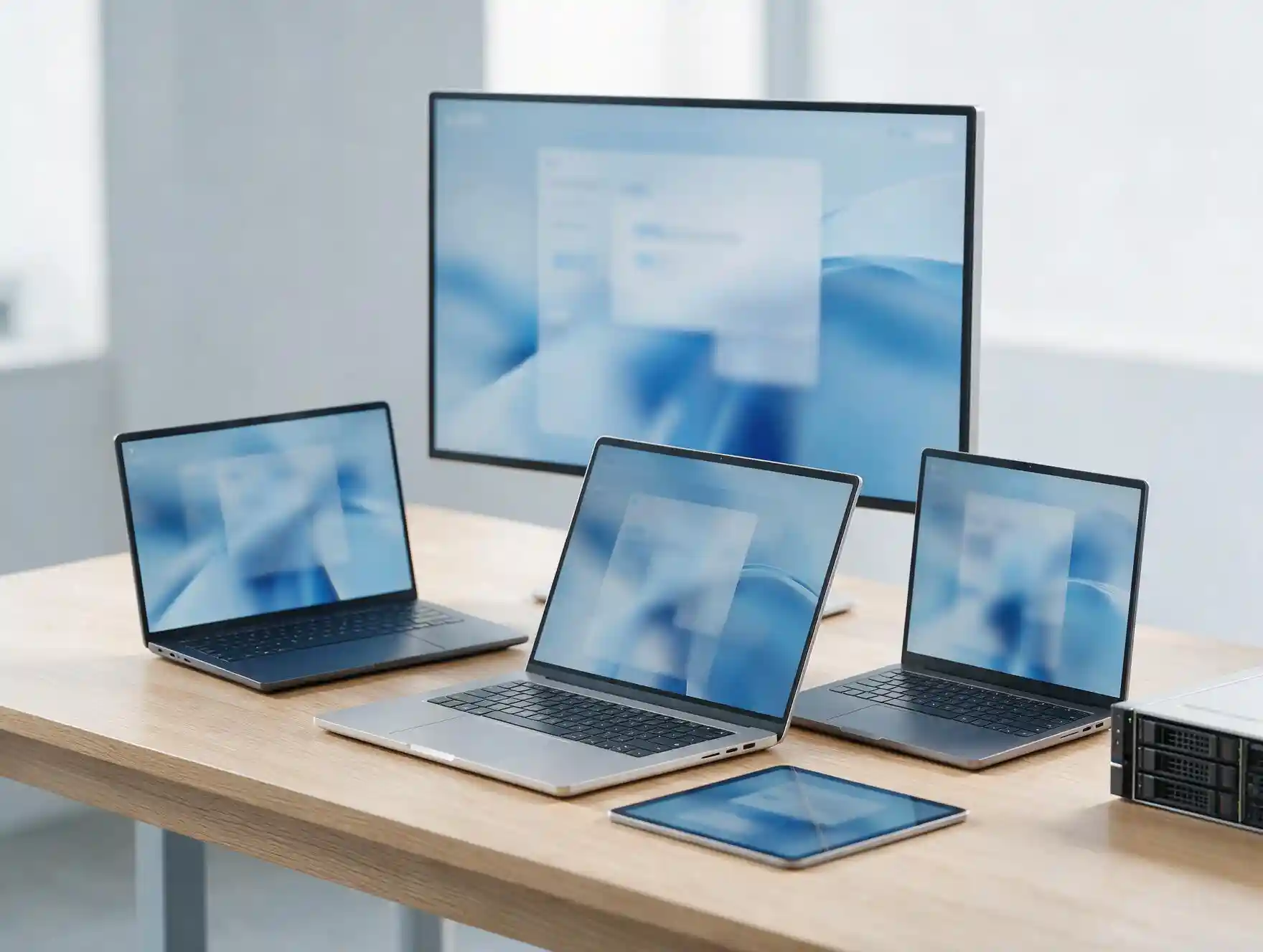 Mixed fleet of Windows laptops, MacBooks and Linux servers managed as a single endpoint estate