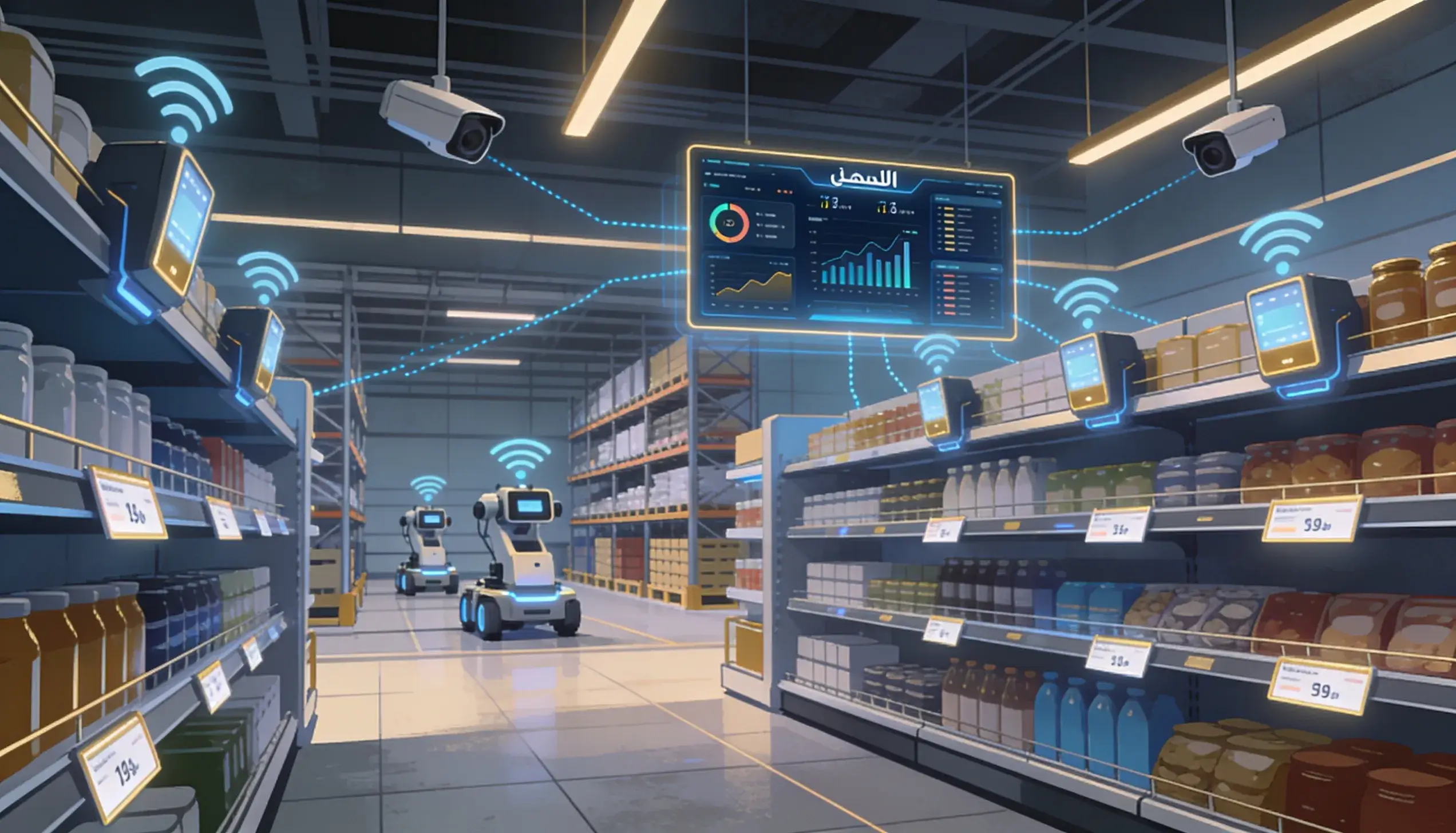 IoT in retail operations enabling smart inventory management, connected stores, and retail automation in Saudi Arabia