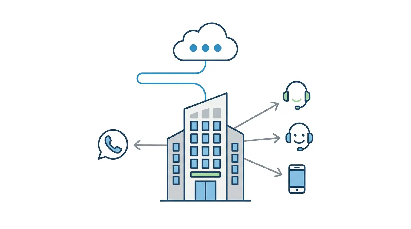 IP telephony for hotels enabling modern guest communication, VoIP calling, hospitality phone systems, and seamless hotel operations
