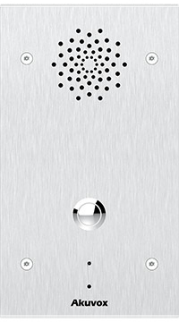 Vandal-resistant Emergency Intercom, SIP support IP65-Rated, Linux OS.