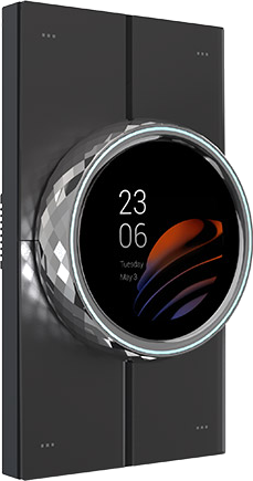 Smart Home Control Panel, 2.1'' Touchscreen, Wi-Fi 2.4G/5G, Bluetooth 4.2, ZigBee 3.0, 1-Gang Dimmer