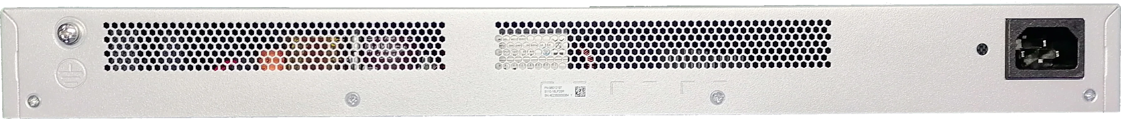 Huawei eKit S110-24LP2SR switch rear panel with AC power socket