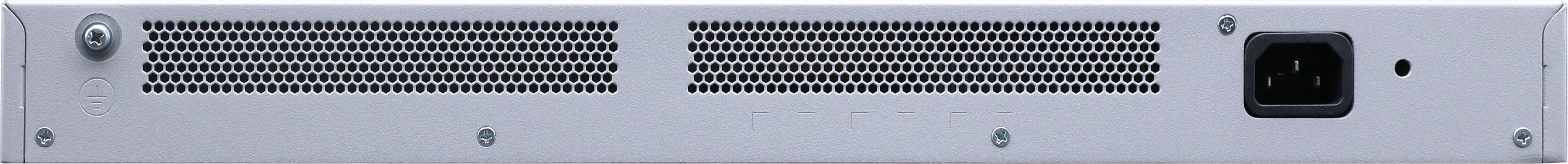Huawei eKit S110-24T2SR switch rear panel with AC power socket