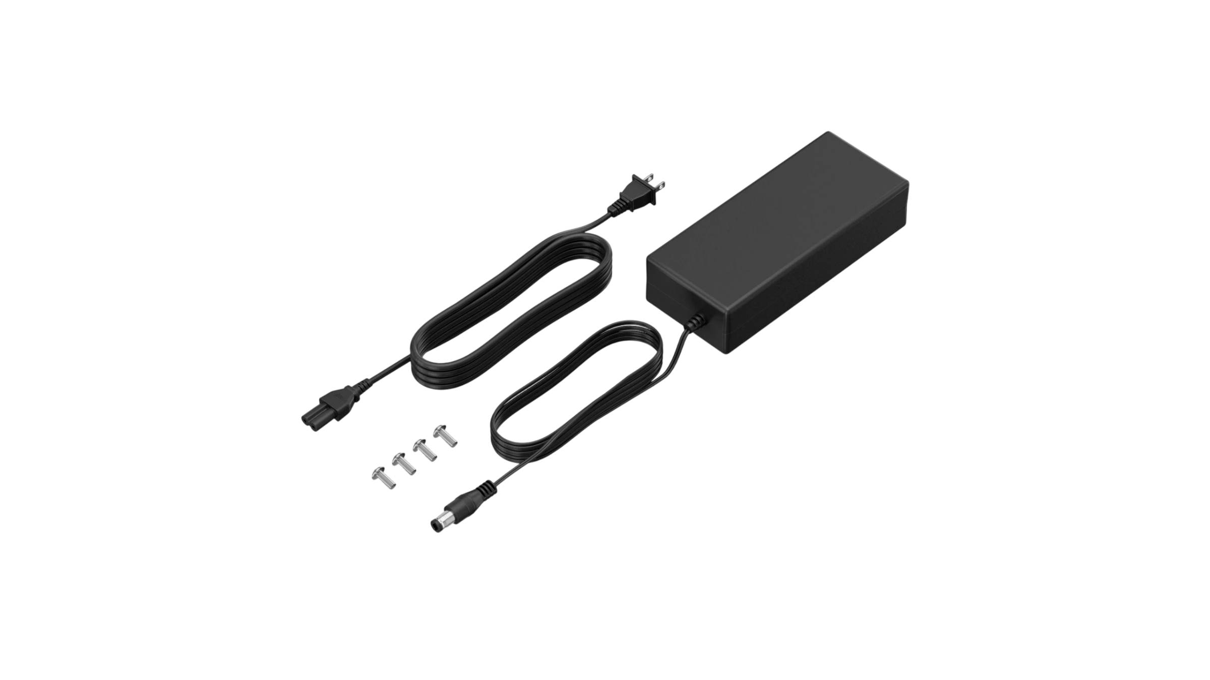 Huawei eKit S110-4P1T-BU-V2 accessories in the box with AC power adapter and mounting screws