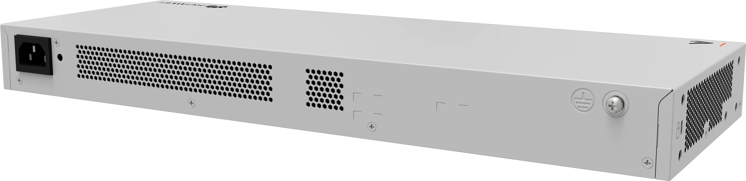 Huawei eKitEngine S210-24T2J switch rear right angle view