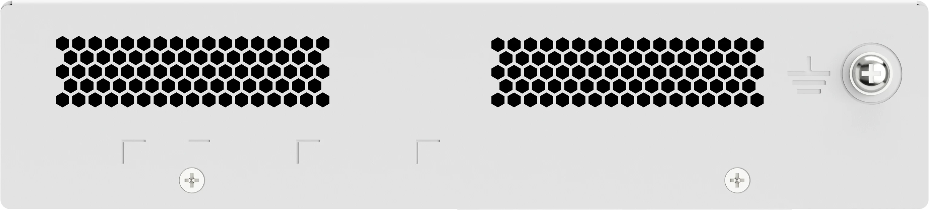 Huawei eKitEngine S210-8P2J rear panel with grounding screw