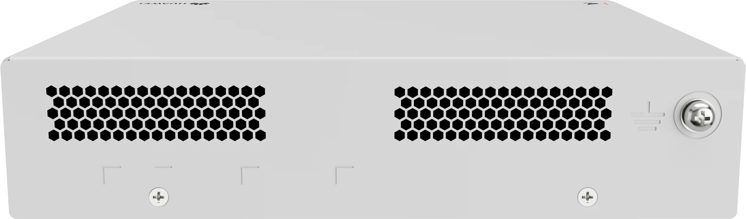 Huawei eKitEngine S210-8P2J switch rear view with ventilation