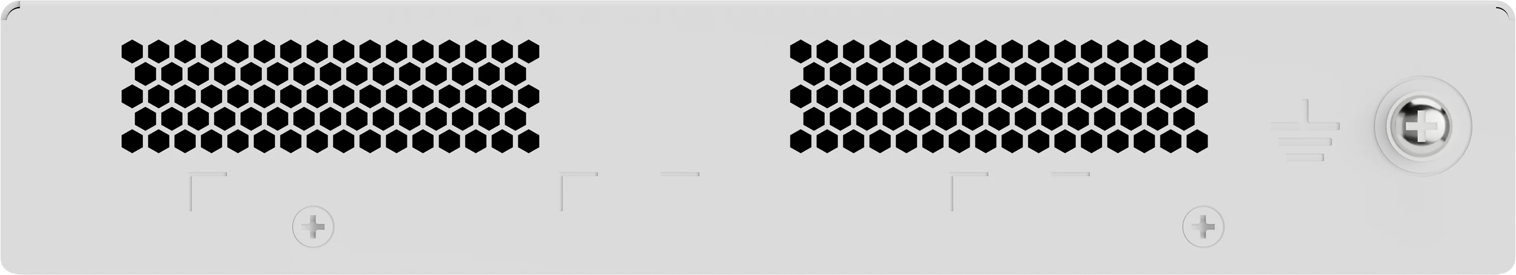 Huawei eKitEngine S210-8T rear panel with grounding screw