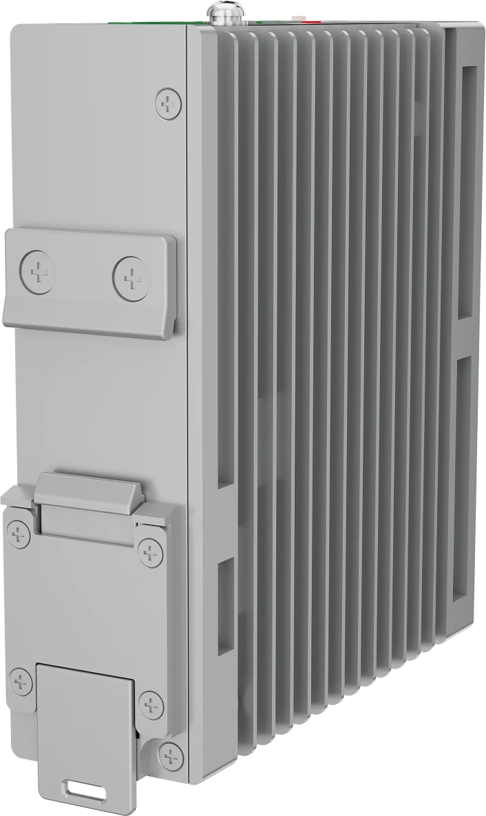 Huawei eKitEngine S210I-8P4SX industrial switch rear right angle view