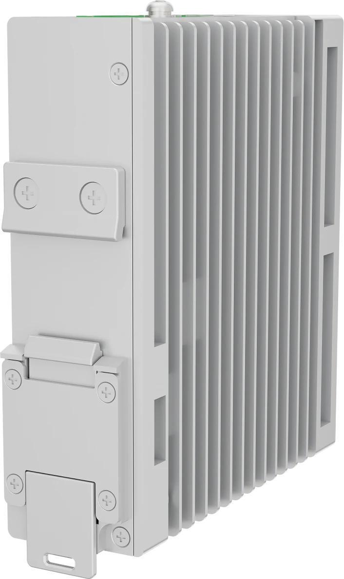 Huawei eKitEngine S210I-8T4SX industrial switch rear right angle view