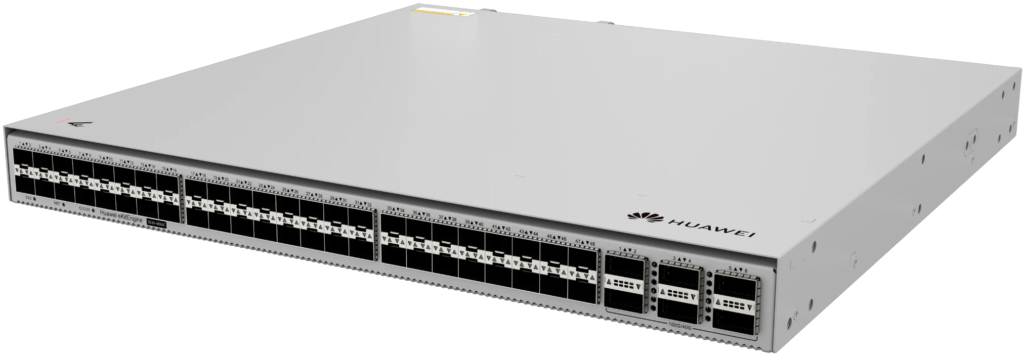 Huawei eKitEngine S630-48X6C switch front right angle view