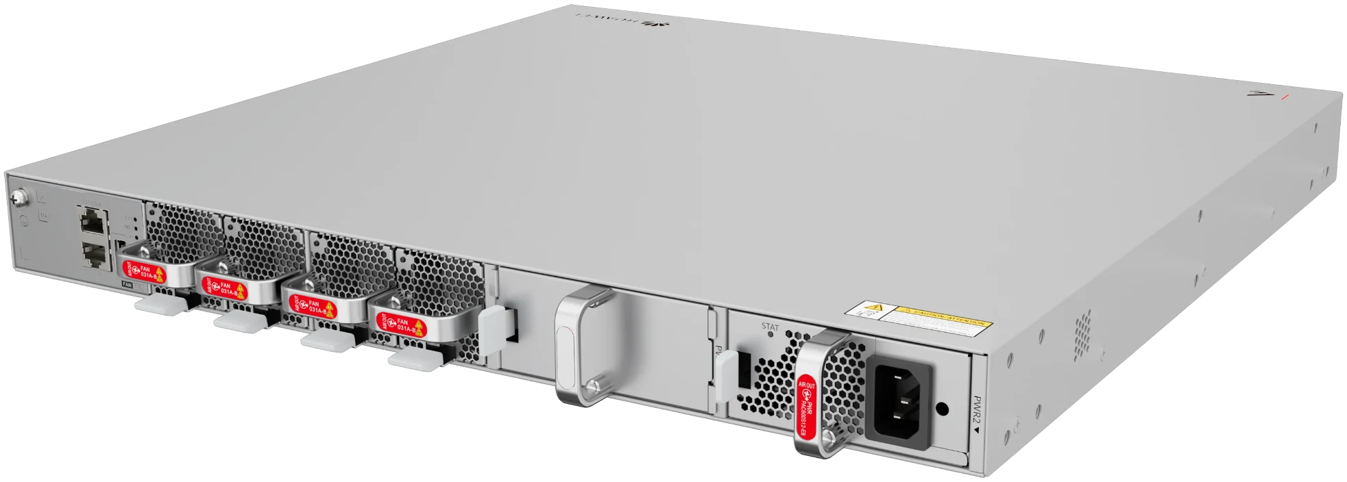 Huawei eKitEngine S630-48X6Q switch rear right angle view